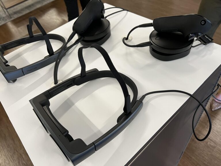 The Magic Leap 2 still has a battery and computing puck.