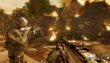 modern warfare 2 fire