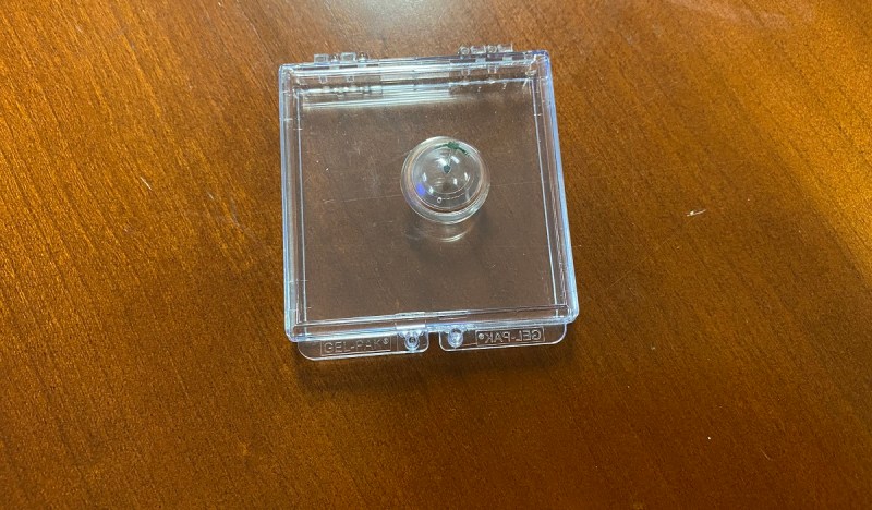 The Mojo Lens is a contact lens with an augmented reality display.