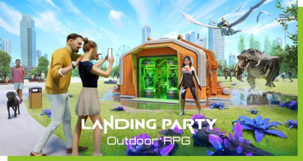 Monsarrat's Landing Party is an outdoor RPG.