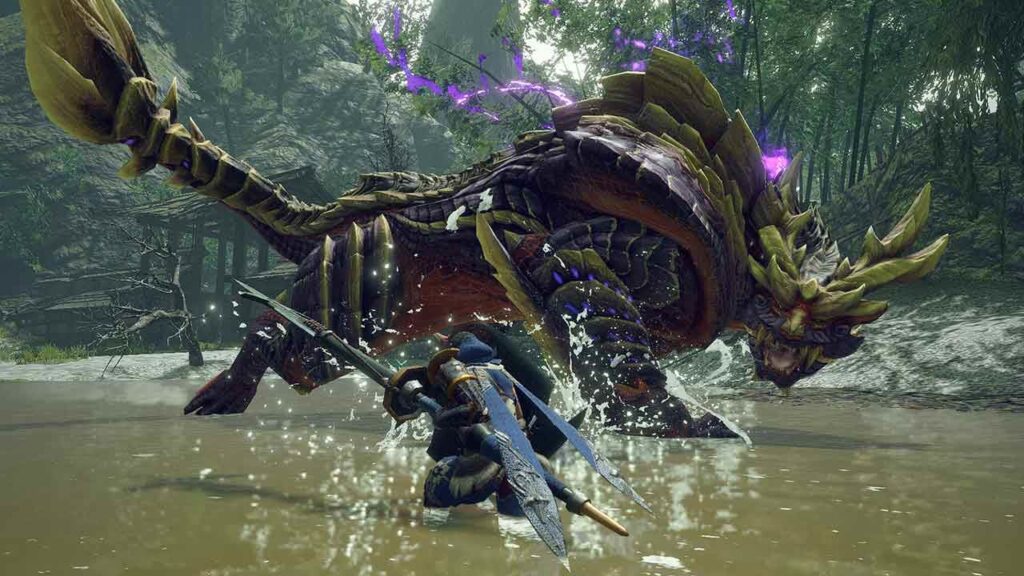 Big monsters on a small console.
