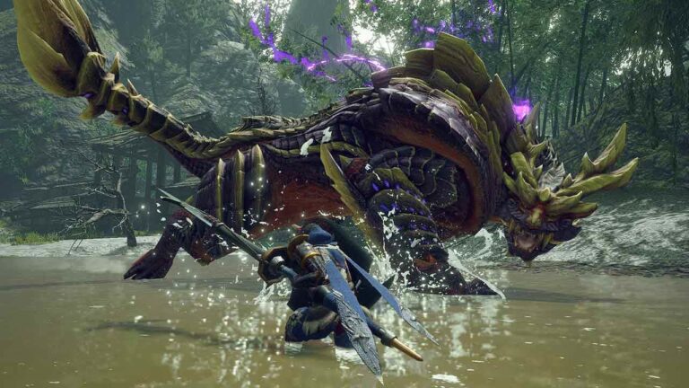 Big monsters on a small console.