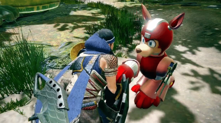Rush in Monster Hunter: Rise.