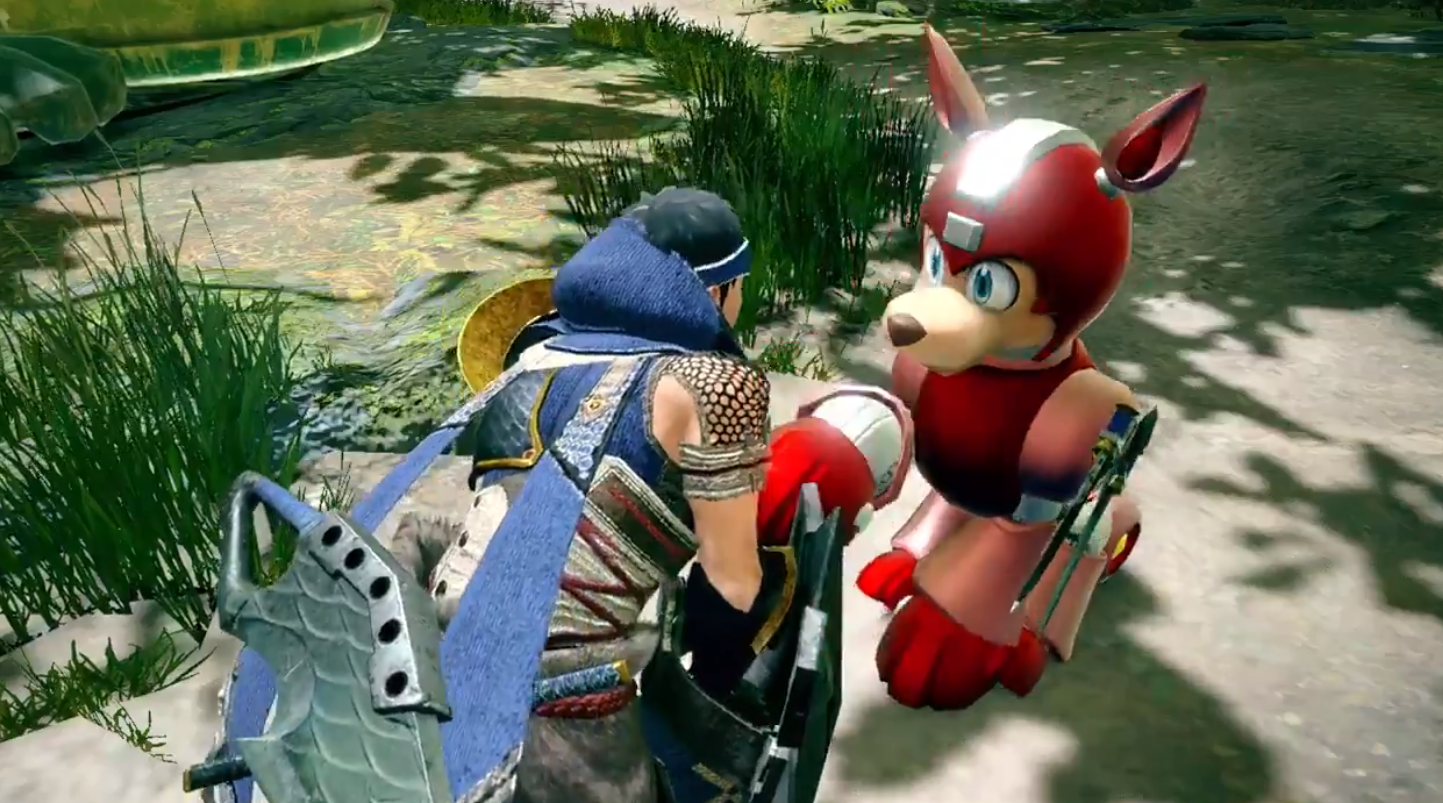 Rush in Monster Hunter: Rise.