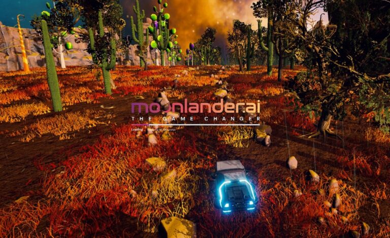 Moonlander has an AI platform for 3D game development.
