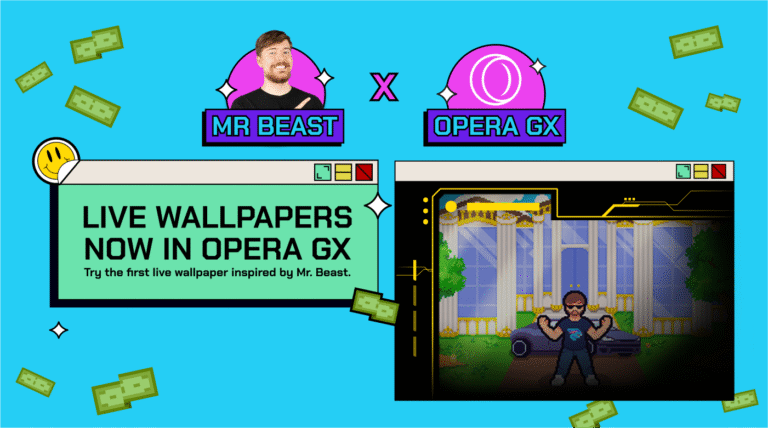 Opera GX and MrBeast launch interactive Live Wallpaper creator partnership