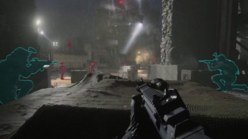 Highlighting characters makes it easier to play Modern Warfare III.