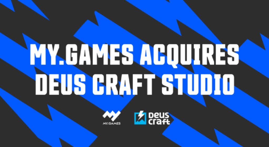 My.Games has acquired control of Deus Craft Studio.