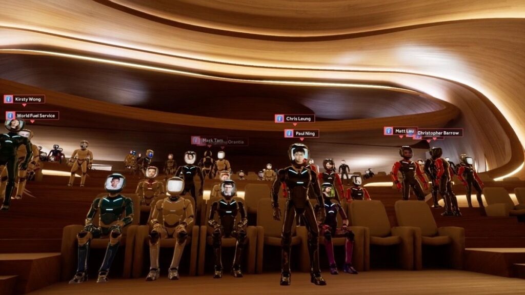 Your avatars can be videos of yourself or cartoon faces in Mytaverse.