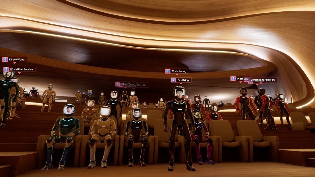 Your avatars can be videos of yourself or cartoon faces in Mytaverse.