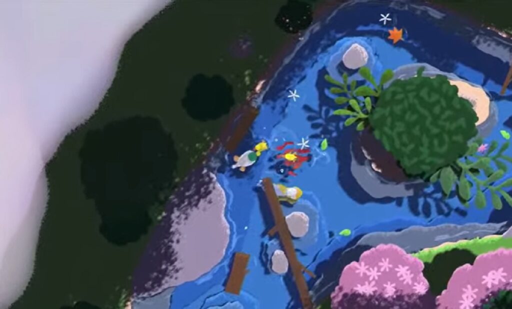 Naiad has beautiful colors.