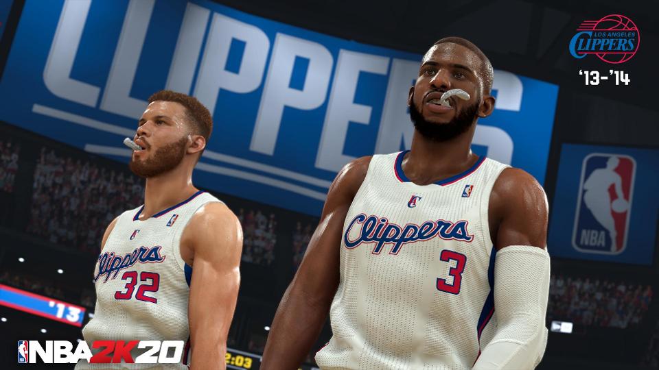 NBA 2K20 in action