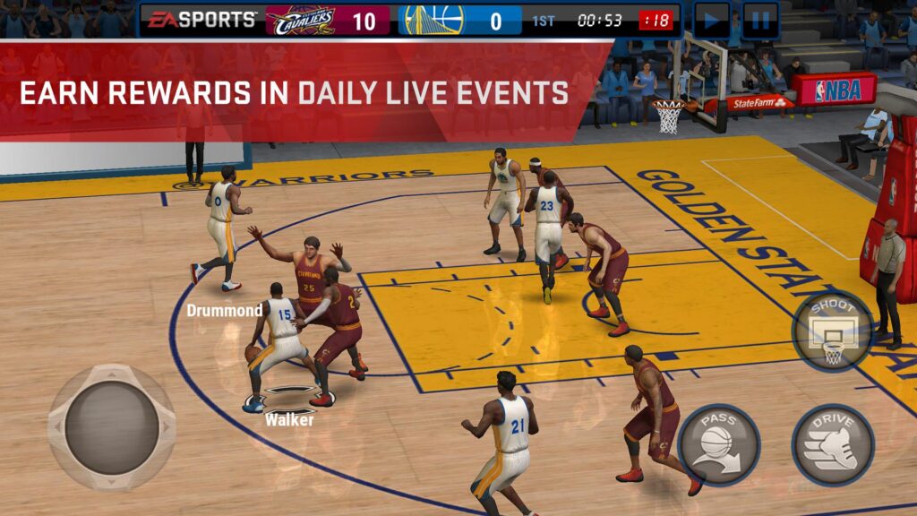 NBA Live on mobile gets new graphics and user-interface for 2016-2017 season