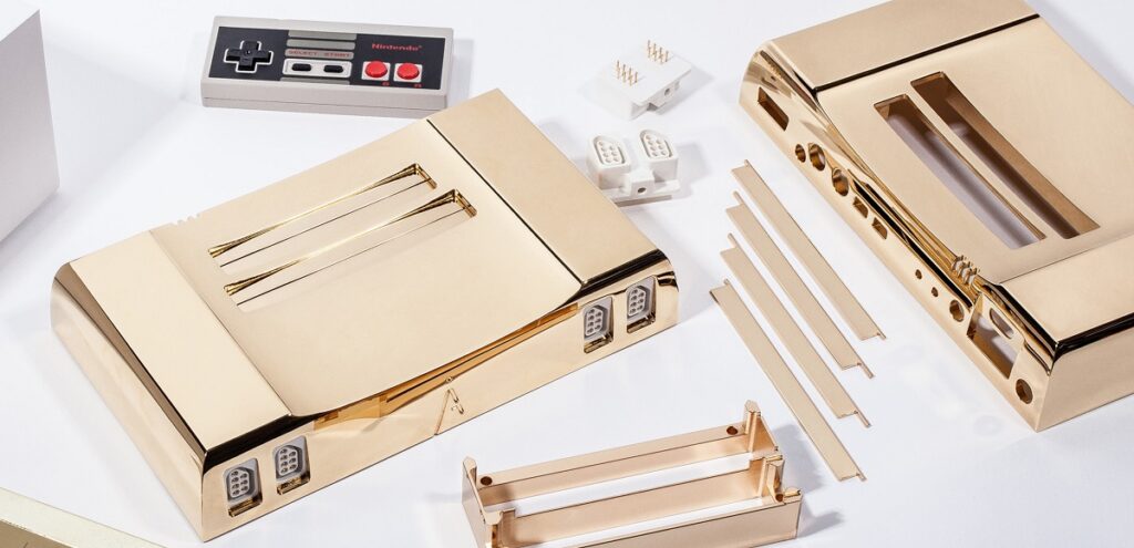 You can get this 24kt gold NES system for $5K