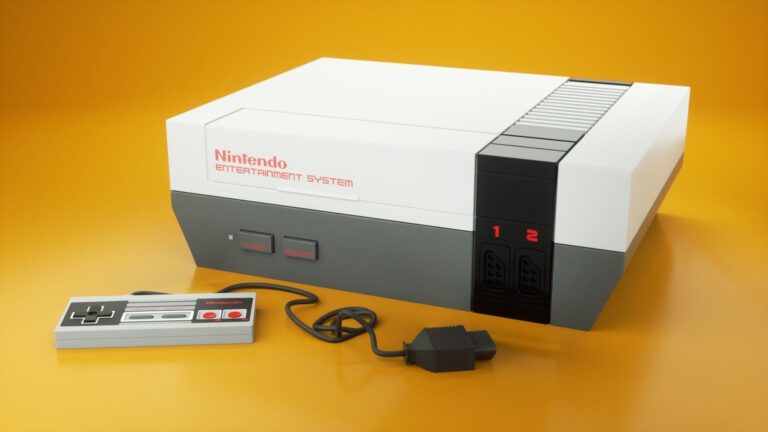 The original Nintendo Entertainment System -- now imagine this as Lego.