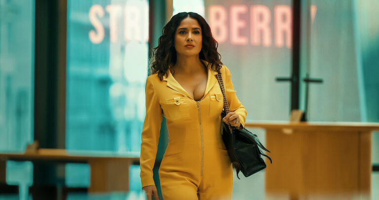 Salma Hayek makes a guest appearnce in Black Mirror.