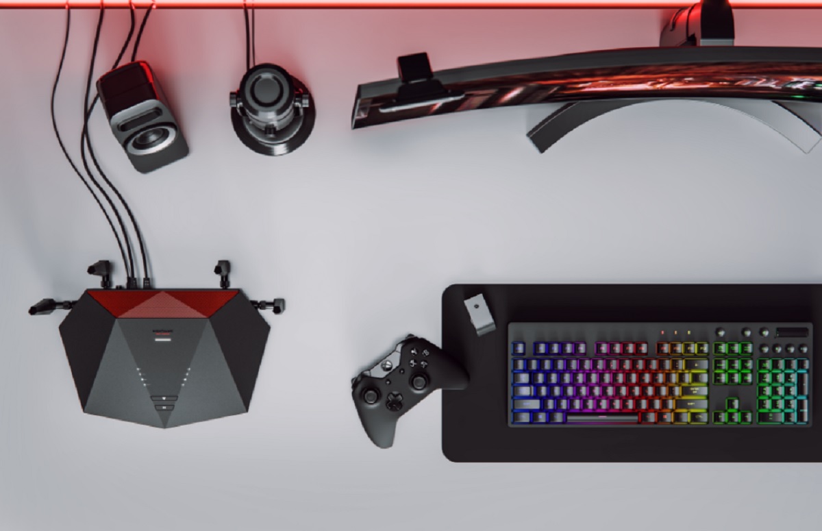 Netgear's latest Nighthawk router fits in with your gaming gear.
