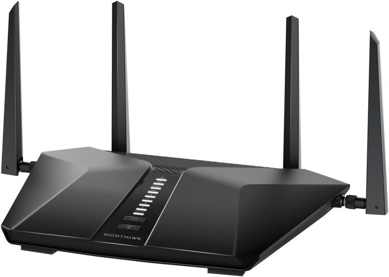 Netgear Nighthawk AX6 6-stream AX5400 WiFi Router.