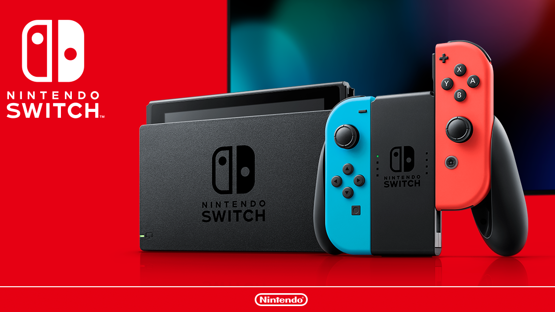 The new Nintendo Switch model.