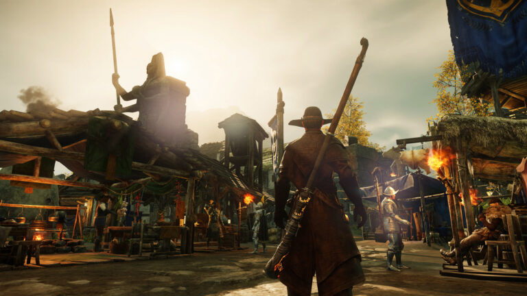 A town in New World.