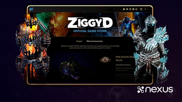 Nexus.gg will enable creators for Path of Exile to have their own custom stores.