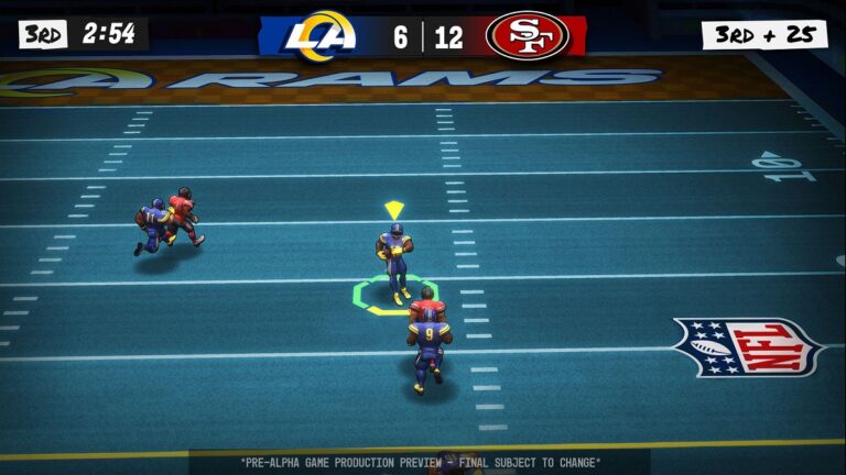 NFL Rivals is an arcade-like blockchain-based football game.