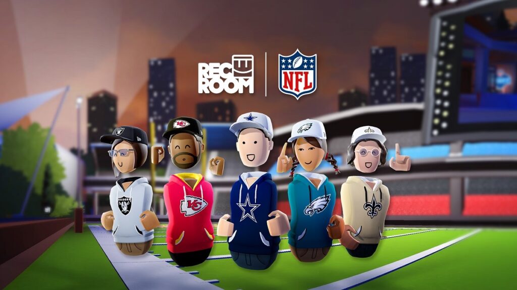 NFL is partnering on game experiences like Rec Room.