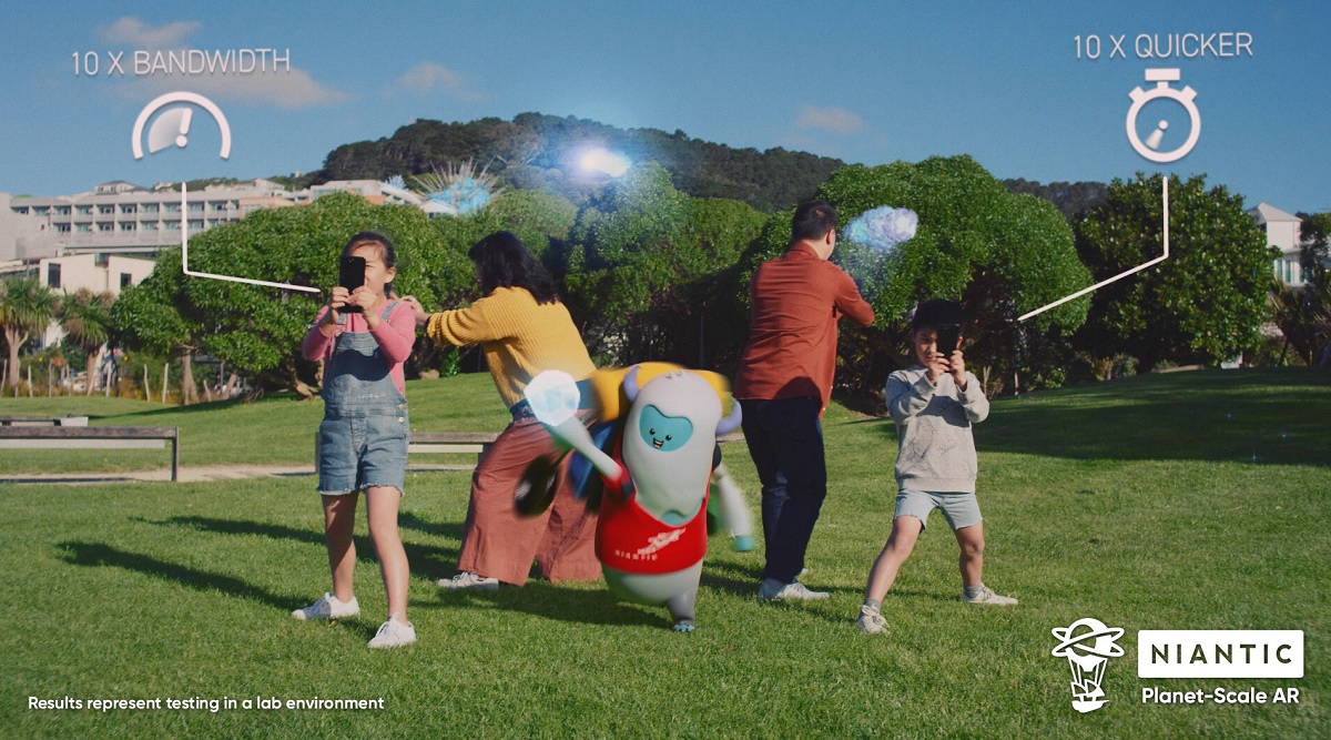 Niantic wants AR to work on high-speed networks with low latencies.