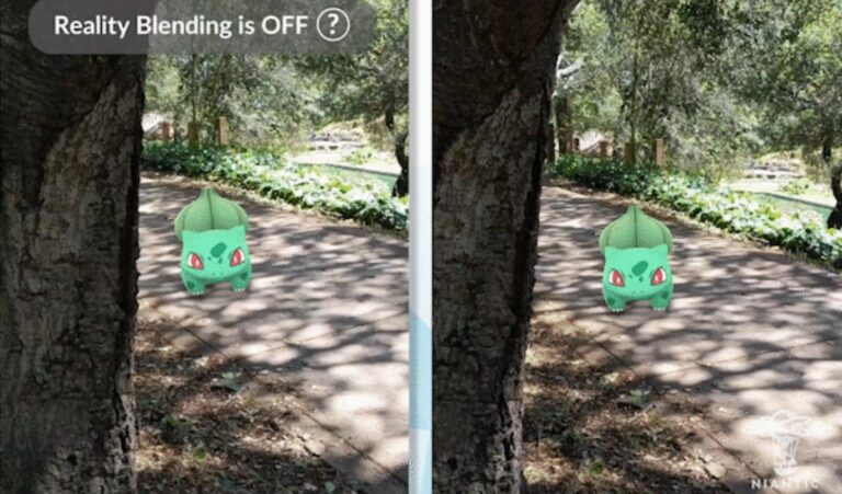 Niantic's reality blending tech lets Pokemon creatures hide.