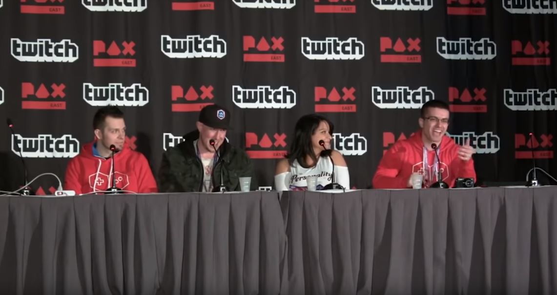 Nicholas "Nick Eh 30" Amyoony (on the right) is now doing all his livestreaming on Twitch.