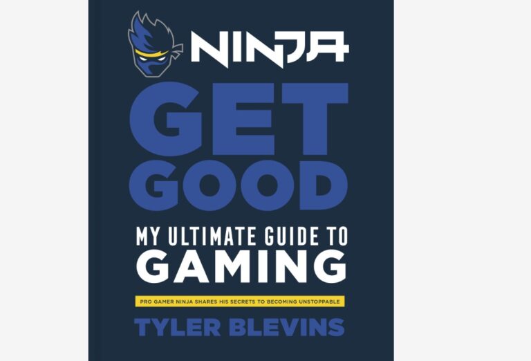 Ninja is writing books.
