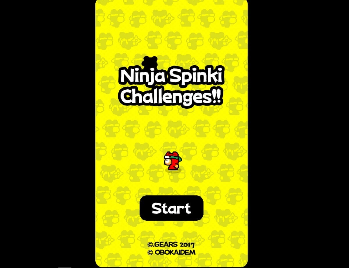 Ninja Spinki Challenges is the new mobile game from Flappy Bird creator Dong Nguyen.