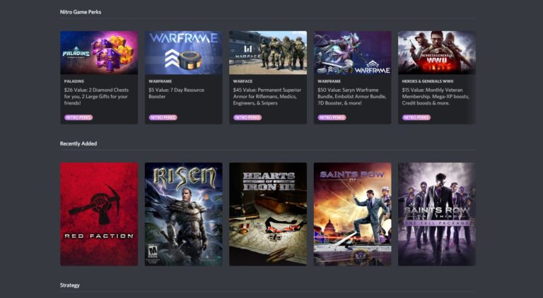 Discord Nitro's game library is going away.