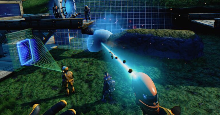 No Man's Sky Beyond VR lets you do all that you can do in the PS 4 game.