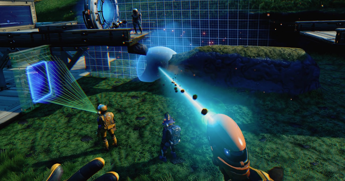 No Man's Sky Beyond VR lets you do all that you can do in the PS 4 game.
