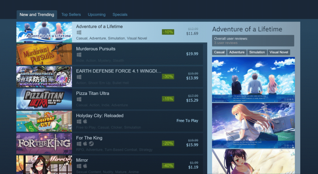 No one knows if a game will find an audience, so any tidbit of data helps.
