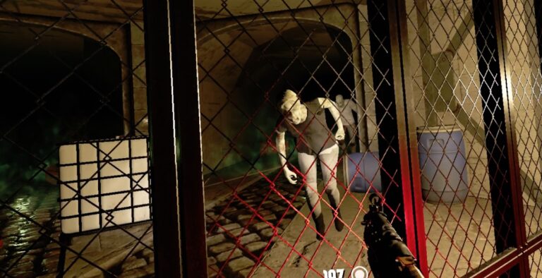 Time to shoot a zombie in Arizona Sunshine: Rampage.