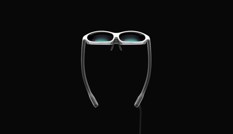 Nreal's augmented reality glasses.