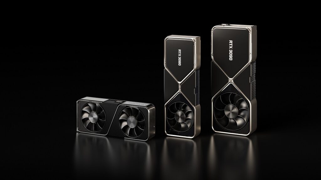 Nvidia GeForce RTX 3000  series graphics chips.