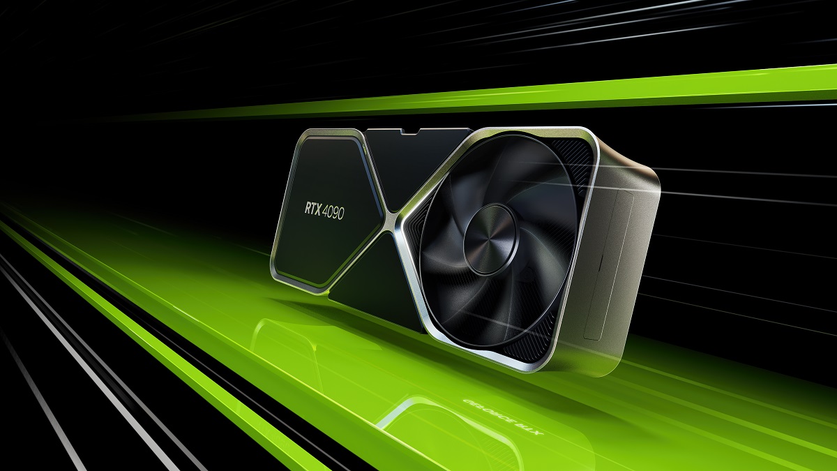 Nvidia GeForce RTX 4090 graphics card.