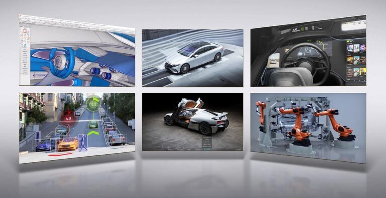 Nvidia is driving its Omniverse platform into cars.