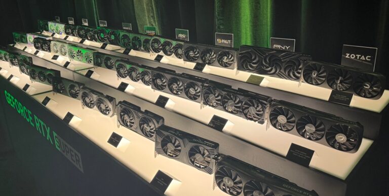 Nvidia hardware makes the ramen shop demo run.