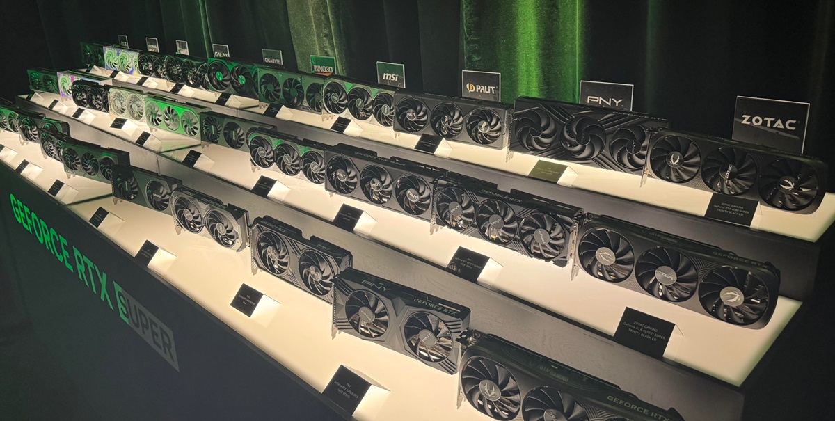 Nvidia hardware makes the ramen shop demo run.