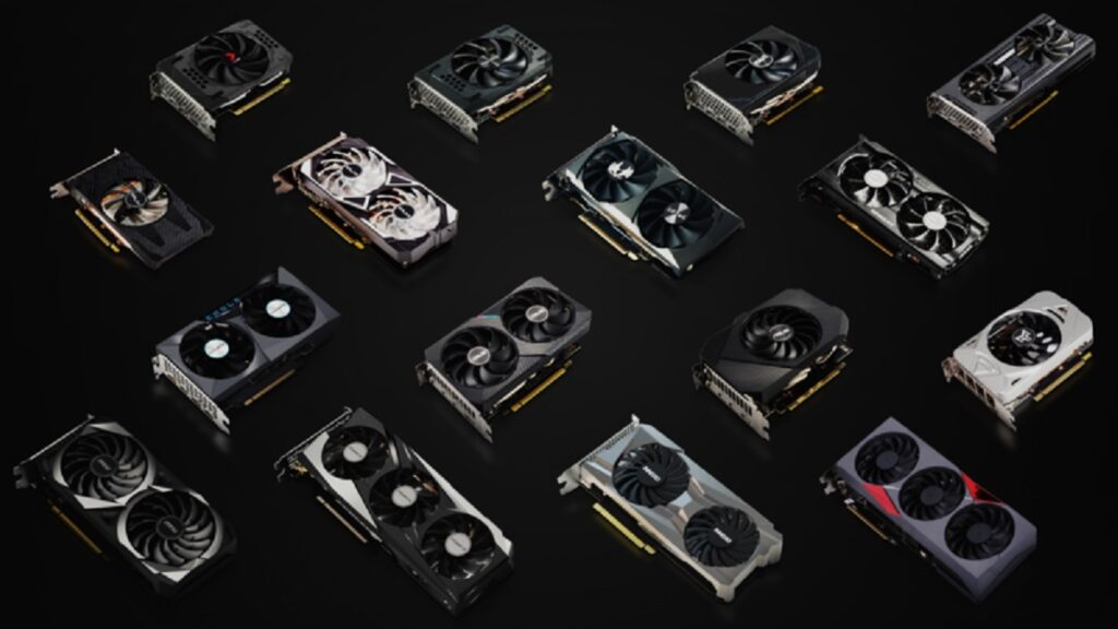 Nvidia's latest RTX graphics cards.