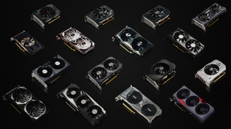 Nvidia's latest RTX graphics cards.