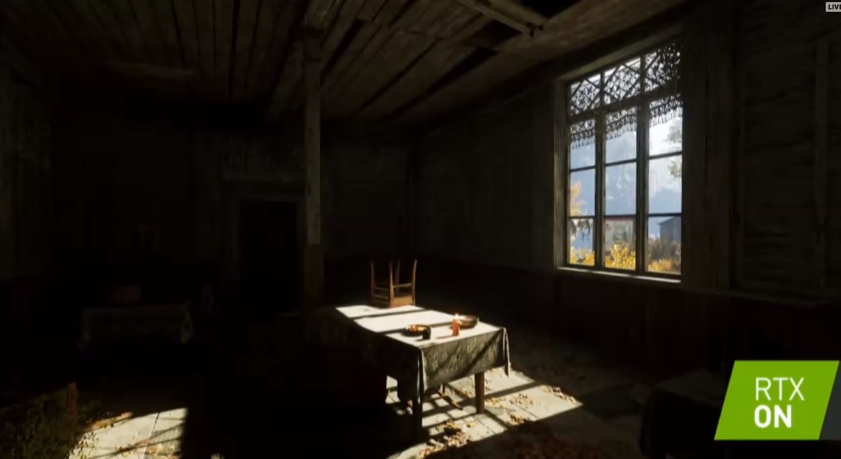 Nvidia RTX processing shows off Metro Exodus.