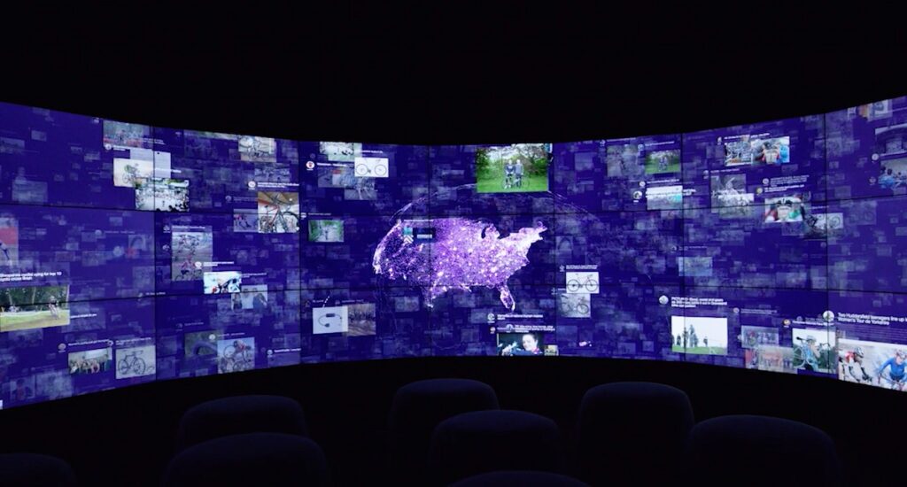 IBM Immersion Room at the Watson Experience Center.