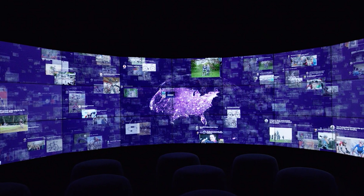 IBM Immersion Room at the Watson Experience Center.
