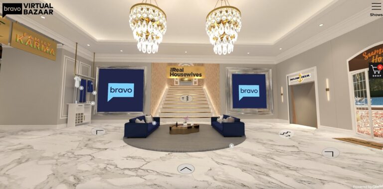 Bravo's virtual bazaar.