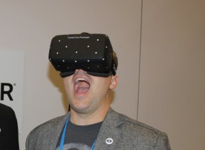 Aaron Davies, head of developer relations at Oculus.